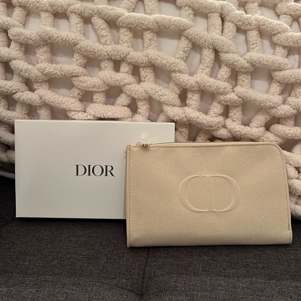 Dior makeup bag!